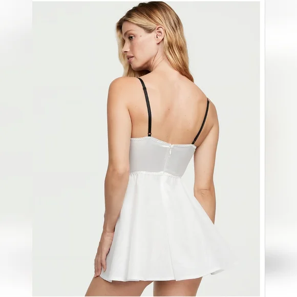 Victoria's Secret Bow Top Bustier Slip Dress - Picture 3 of 13